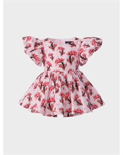 Платье с принтом "рыбки", розовое Dan maralex