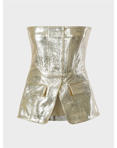 Топ корсетный с баской Retrofete