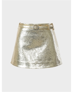 Мини-юбка, золотая Retrofete