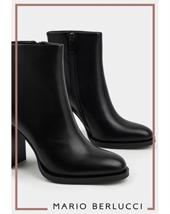 Ботильоны из натуральной кожи Mario berlucci