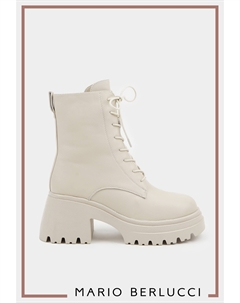 Ботильоны из натуральной кожи Mario berlucci