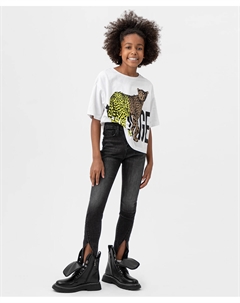 Джинсы slim fit черные Button blue