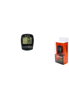 Велокомпьютер TRIX проводной, 13 функций, черный, CP-TX-13-BK Trix