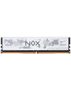 Оперативная память Apacer DDR5 16GB 5200MHz NOX White (AH5U16G52C522MWAA-1)