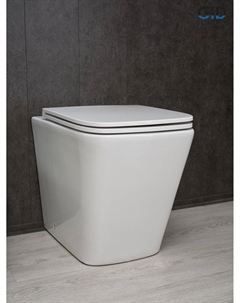 Приставной унитаз TRS-264 белый, с сиденьем микролифт Gid