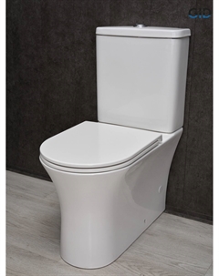 Напольный унитаз 62246Y белый, с сиденьем микролифт и бачком Gid