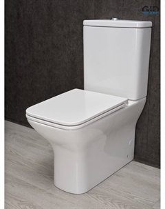 Напольный унитаз 62245Y белый, с сиденьем микролифт и бачком Gid