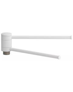 Полотенцедержатель Полотенцедержатель 360 для ДР "" / L 200х2 (Матовый белый) Сунержа