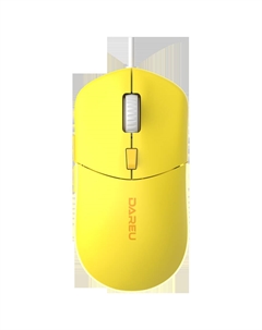 Мышь проводная LM121, 6400dpi, оптическая светодиодная, USB, желтый (LM121 Yellow) Dareu