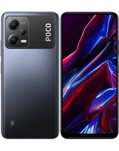 Смартфон POCO X5, 6.67" 1080x2400 AMOLED, Qualcomm Snapdragon 695, 8Gb RAM, 256Gb, 3G/4G/5G, NFC, Wi-Fi, BT, 3xCam, 2-Sim, 5000 мА⋅ч, USB Type-C, Android 12, черный (45038) Poco