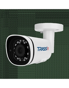 IP-камера TR-D2151IR3 3.6 мм, уличная, корпусная, 5Мпикс, CMOS, до 2592x1944, до 25 кадров/с, ИК подсветка 35м, POE, -40 °C/+60 °C, белый (TR-D2151IR3 3.6) Trassir