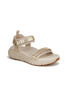 Сандалии Walk Max Wanderer — женские, бежево-золотистая металлическая кожа Vionic