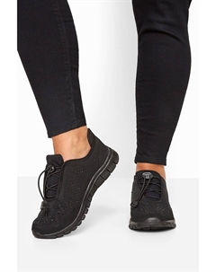 Широкие босоножки с декорированными цветами, черный Yours