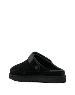 Замшевые слиперы на липучках, черный Ugg