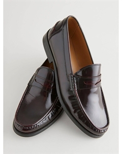 Мокасины, бордовый Next