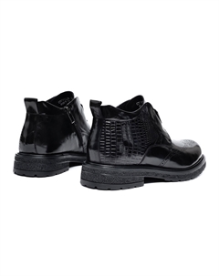 Мужские туфли CВ°BANNER Men's Casual Shoes Men Mid-Top Black C°banner