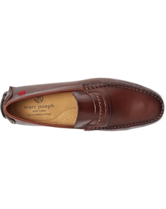 Лоферы Thomas ST, цвет Chestnut Napa Marc joseph new york