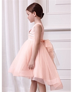 Элегантное платье обычного кроя, розовый Abel & lula