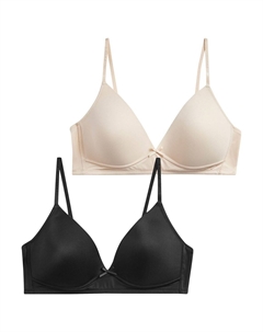 Бюстгальтер пуш-ап 2 Pack, черный Next