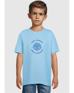 Футболка с принтом BERRY DELICIOUS, синий Merchcode