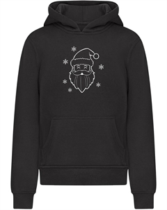 Толстовка Christmas Santa, черный Merchcode