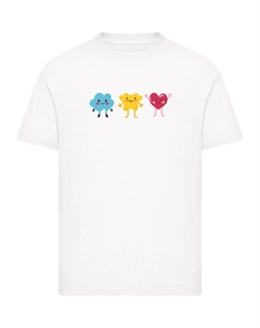 Рубашка Cute, белый Merchcode