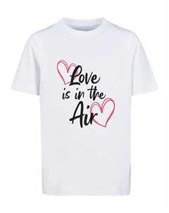 Рубашка Valentines Day - Love is in the Air, белый Merchcode