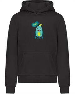 Толстовка Monster Hello, черный Merchcode