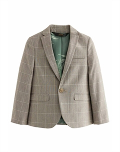Пиджак CHECK REGULAR FIT, бежевый Next