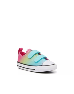 Кеды Chuck Taylor All-Star Hyper Bright Easy-On — детские, цвет Triple Cyan/Rainbow Ombre Converse
