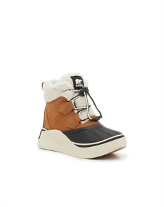 Сапоги Out N About IV Chillz Waterproof Duck Boot — детские, бежевые/кремовые Sorel