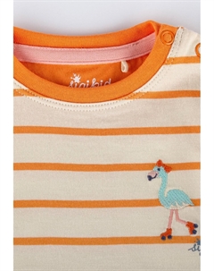 Рубашка с длинным рукавом WILD FLAMINGO, цвет creme orange Sigikid