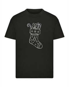 Футболка Shirt Christmas Socks, черный Merchcode