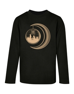 Лонгслив Shirt Harry Potter - Hogwarts Moon, черный Absolute cult