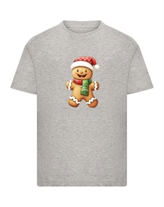 Футболка Shirt Christmas Ginger, серый Merchcode