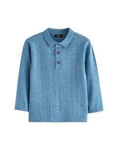 Свитер Regular fit Sweater, синий Next