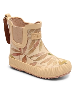 Резиновые сапоги «детские», детские сапоги, резиновые сапоги, грязевые туфли с милыми мотивами, цвет beige leaves - Blättermotiv Bisgaard