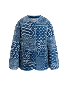 Стеганая куртка, цвет Dunkelmariner Druck Dreimaster