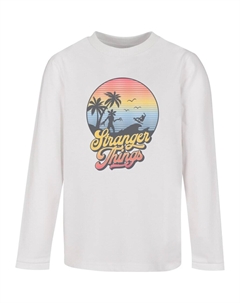 Лонгслив Stranger Things - LA, белый Absolute cult