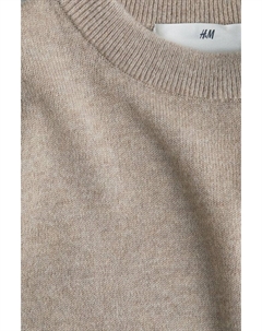 Свитер из смесового кашемира, бежевый H&m