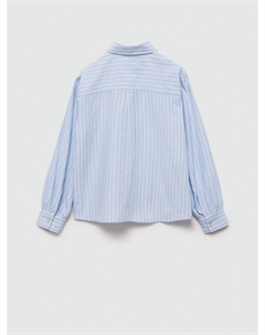 Блуза KIDS Blouse MALTA, цвет Blue/Light blue Mango