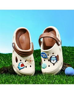 Детские шлепанцы GS, бежевый Snoopy