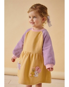 Повседневное платье LONG SLEEVE- REGULAR FIT, желтый Next