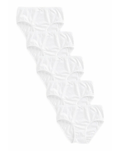 Комплект трусов, 5 предметов, белый Next