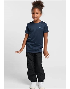 Непромокаемые брюки "RAINY DAYS PANTS KIDS", черный Jack wolfskin