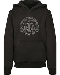 Пуловер с капюшоном, черный F4nt4stic