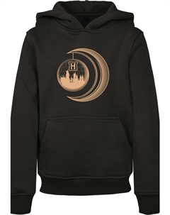 Пуловер с капюшоном, черный F4nt4stic