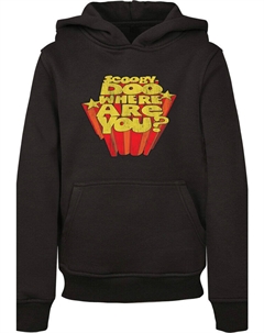 Пуловер с капюшоном, черный F4nt4stic