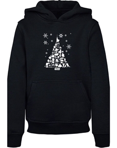 Пуловер с капюшоном, черный F4nt4stic