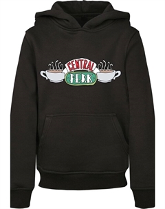 Пуловер с капюшоном, черный F4nt4stic